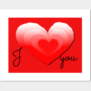 Give your heart to your loved one Posters and Art